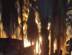Beredar Video Sumur Minyak Diduga Ilegal Terbakar di Muba, “Kebakaran ndo di Keluang”