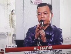 Persiapan Pelantikan, Al Haris Jalani Cek Kesehatan