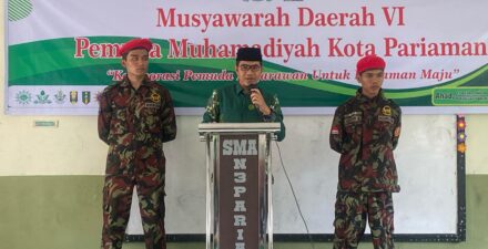 Plt Kepala Disdikpora Kota Pariaman Ajak Pemuda Muhammadiyah Dukung Implementasi Perda Kepemudaan