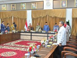 Rapat Kerja Bersama Komite I DPD RI, Gubernur Mahyeldi Tegaskan Komitmen dalam Mendukung Program Reforma Agraria