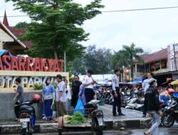 Pedagang Kaki Lima Ditertibkan di Pasar Rakyat Kota Pariaman Menyambut Ramadhan 1446 H