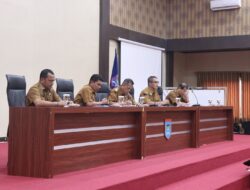 Hari Pertama Kerja Wawako, Setelah Pimpin Apel Langsung Gelarkan Rakor