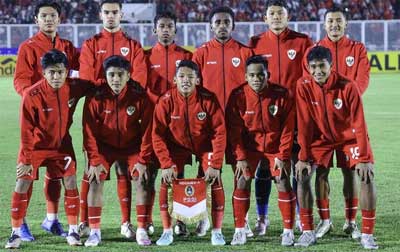 Skuad Timnas Indonesia U-20.