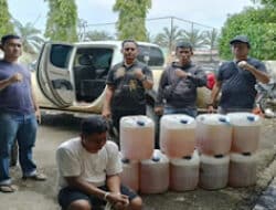 Satreskrim Dharmasraya Tangkap Pelaku Penyalahgunaan Bio Solar