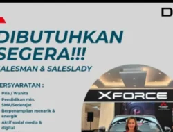 Kesempatan Karier! PT Dipo Internasional Pahala Otomotif Buka Lowongan Sales di Bukittinggi