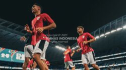 Timnas Indonesia tertinggal 0-3 dari Timnas Australia di babak pertama