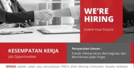 Lowongan Kerja WINGS Group di Pekanbaru! Dibuka Hingga 31 Maret 2025!