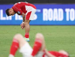 Garuda Tak Berkutik, Indonesia Takluk 1-5 dari Australia