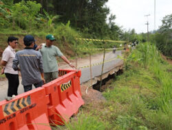 Jalan Karangsambung-Giritirto Longsor, Perbaikan Segera Dilaksanakan