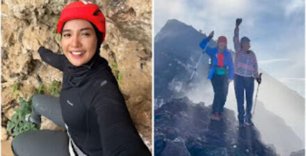 Indira Alaika, korban selamat pendakian Puncak Carstensz muncul ke publik.