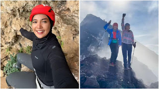Indira Alaika, korban selamat pendakian Puncak Carstensz muncul ke publik.