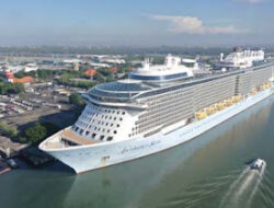 Bawa 4.279 Penumpang, Anthem of the Seas Singgah di Tanjung Benoa