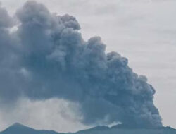 Gunung Dukono Erupsi, Kolom Abu Capai 1.000 Meter