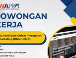 PT Swapro Internasional Buka Lowongan Kerja di Bidang Keuangan dan Pemasaran