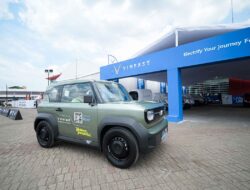 VinFast VF 3 Tampil di IIMS 2025, Mobil Listrik Kompak dengan Gaya Offroad