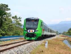 Tiga Insiden Pelemparan Kereta Api di Sumbar, KAI Perketat Pengamanan