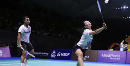 Rehan Naufal Kusharjanto/Gloria Emanuelle Widjaja lolos ke final Orleans Masters 2025.