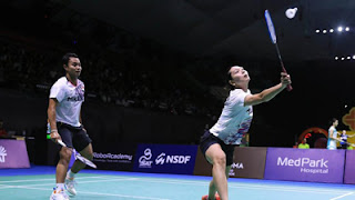 Rehan Naufal Kusharjanto/Gloria Emanuelle Widjaja lolos ke final Orleans Masters 2025.