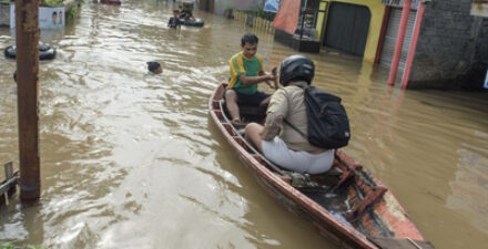 Underpass Ngamprah Terendam Banjir, Akses Jalan Terputus