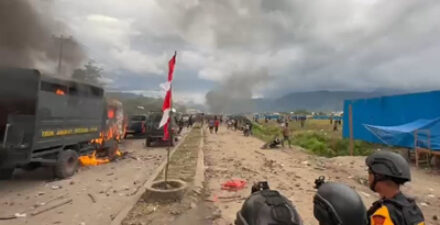 Bentrokan di Jayawijaya