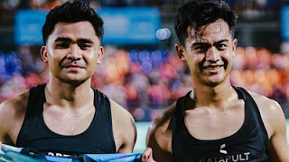 Asnawi dan Arhan Tukar Jersey