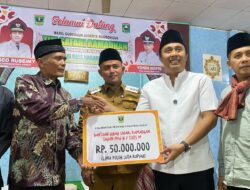 Safari Ramadhan Wagub Vasko di Masjid Raya Pasilihan: Menyerap Aspirasi Masyarakat di Nagari Pelosok Paling Ujung Solok