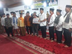 Rombongan TSR Sumbar Dipimpin Wagub Datangi Jemaah Masjid Nurul Bhakti