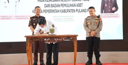 Bupati Pulang Pisau Gaungkan Antikorupsi Lewat Penandatanganan Kerja Sama