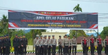 Polres Solsel Gelar Apel Siaga Persiapan Operasi Ketupat 2025