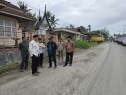 Gubernur Pastikan, Setelah Lebaran  Ruas Jalan Batas Payakumbuh-Sitangkai akan Dirigid Beton