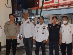 Pokdarkamtibmas Kota Depok Pantau Lalu Lintas Malam Takbir di Pospam Secawan