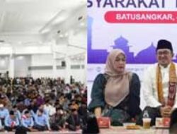 Buka Bersama, Bupati Tanah Datar Ajak Masyarakat Bersatu Bangun Daerah
