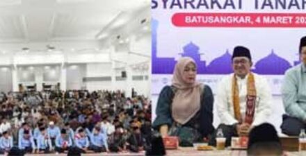 Buka Bersama, Bupati Tanah Datar Ajak Masyarakat Bersatu Bangun Daerah