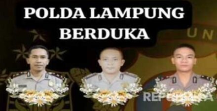 Tiga polisi tewas ditembak di Lampung saat penggerebekan judi sabung ayam.