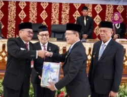 Sertijab Wako dan Wawako Dilakukan Dalam Rapat Paripurna DPRD Kota Payakumbuh