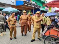 Wabup Kapuas Sidak Pasar dan Pangkalan LPG, Pastikan Harga Stabil