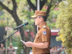 Hari Pertama Ngantor, Wako Zulmaeta Pimpin Apel Pertama Sampaikan Amanat Empat Menit