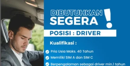 Dibuka! Lowongan Kerja Driver di PT. Dofla Jaya Properti, Gaji Menarik dan Lingkungan Profesional.