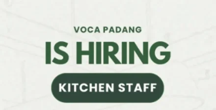 VOCA Padang Buka Loker Kitchen Staff, Yuk Gabung Tim Dapur Kreatif!