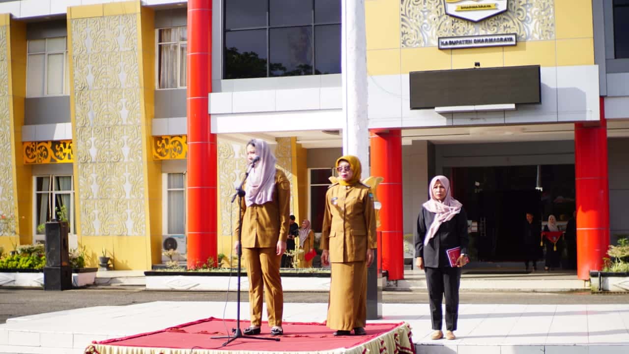 Apel Gabungan Kepala Dinas PUPR Dharmasraya