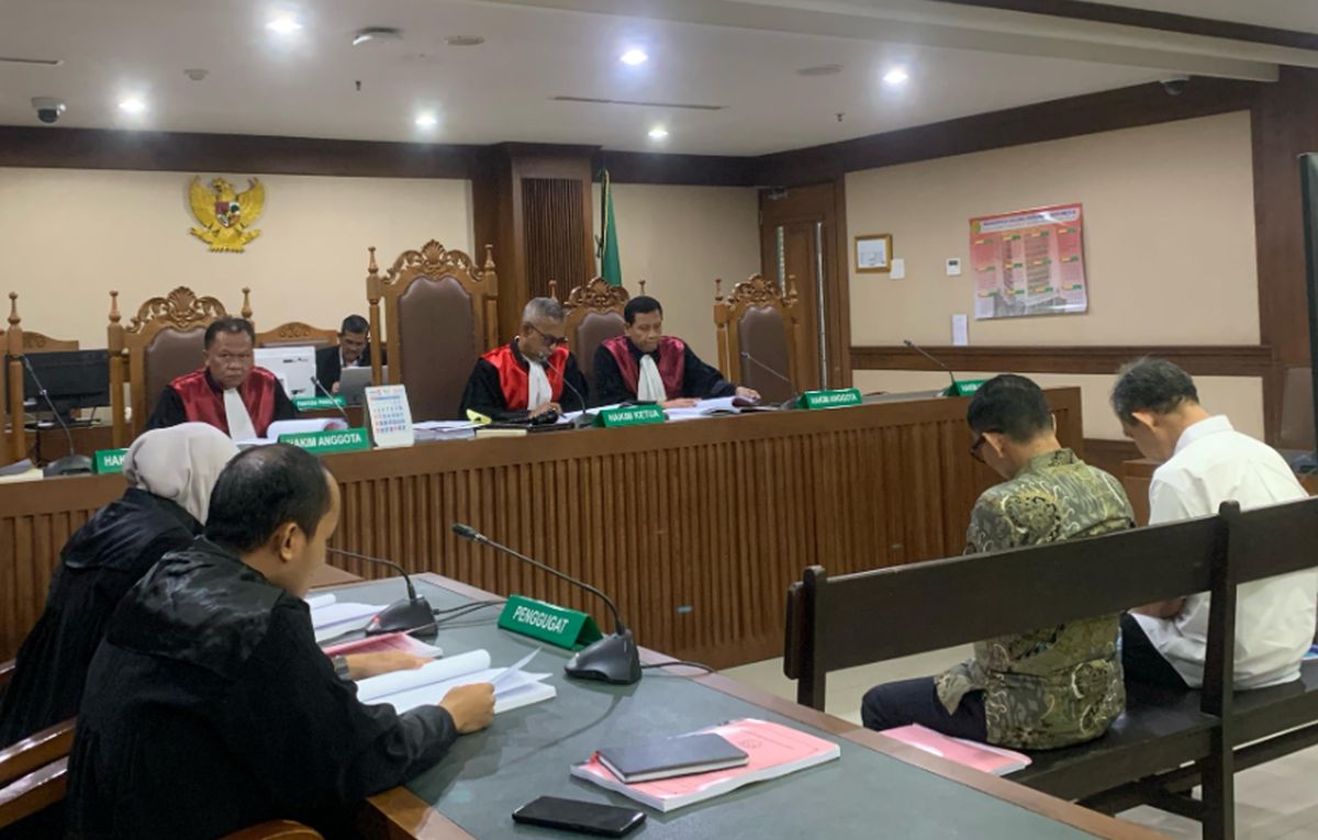 Sidang korupsi gerobak Kemendag, 2 bos perusahaan didakwa rugikan negara Rp61,5 miliar.