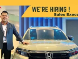 Lowongan Sales Executive di Honda Gajah Motor Padang, Gaji & Bonus Menarik!