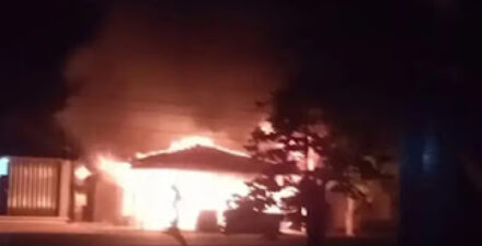 Kebakaran Rumah di Pasaman