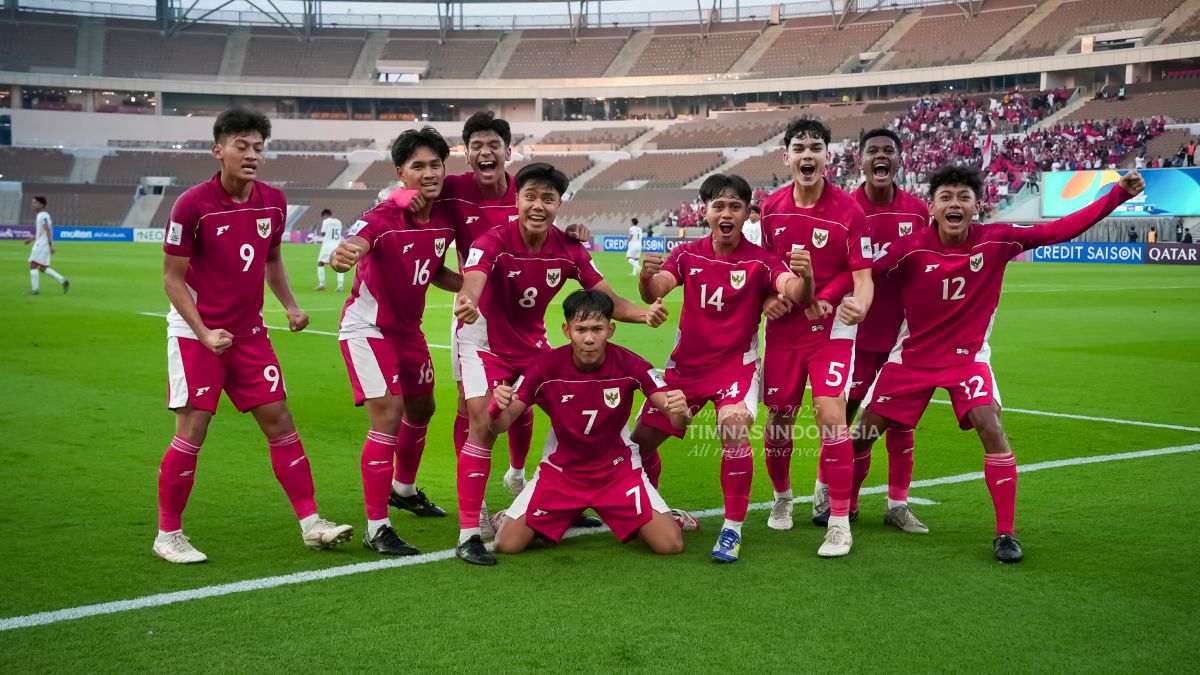 Timnas Indonesia U-17 di Piala Asia U-17 2025.