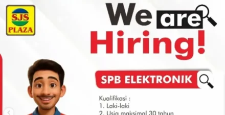 Lowongan SPB Elektronik SJS Plaza, Kerja Seru, Pelatihan Produk Mendalam, Insentif Menarik.