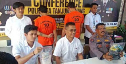 Jaringan Narkoba Tanjungpinang Terbongkar, Dua Ditangkap