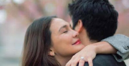 Luna Maya dilamar kekasihnya, Maxime Bouttier.