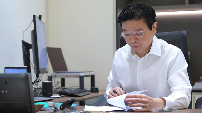 PM Singapura Lawrence Wong.