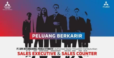 Bergabung di PT Dipo Internasional Pahala Otomotif, Buka Loker Sales Executive dan Sales Counter!