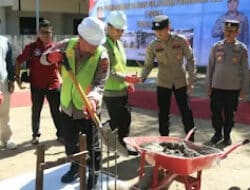 Peletakan Batu Pertama SPPG, Polda Sumbar Dukung Program Gizi Nasional